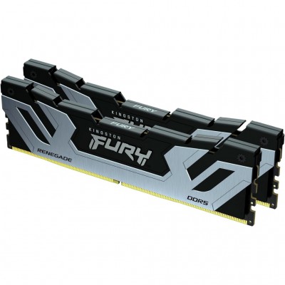 Пам'ять DDR5 48GB (2x24GB) 8400 MHz Silver XMP Kingston Fury (ex.HyperX) KF584CU40RSK2-48