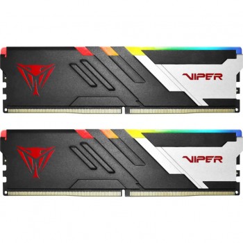 Пам'ять DDR5 64GB (2x32GB) 6000 MHz Viper Venom RGB Patriot PVVR564G600C36K