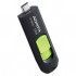 флеш USB 32GB UC300 Black/Green Type-C USB 3.2 (ACHO-UC300-32G-RBK/GN)