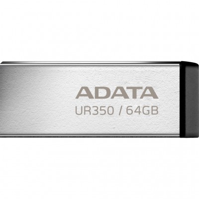 флеш USB 64GB UR350 Silver-Black USB 3.2 A-DATA (UR350-64G-RSR/BK)