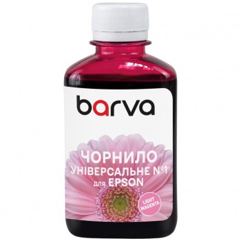 Чорнило Barva Epson universal 1, water-soluble, 180г, light magenta (EU1-750)