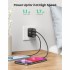 Зарядний пристрій 2xUSB 36W (USB A QC 3.0) Fast Charger чорний CD161 Ugreen (10216)