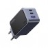 Зарядний пристрій 3xUSB 65W (2xUSB-C+USB-A) Gan Nexode Fast Charger Сірий X553 Ugreen (35042)