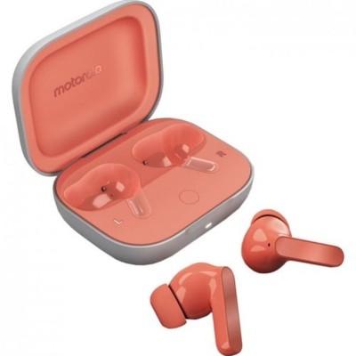 Bluetooth-гарнітура Motorola TWS Moto Buds 2024 Coral Peach (PG38C05750)