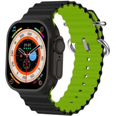 Смарт-годинник Media-Tech Smartwath FUSION Black-Green (MT872)