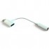 Перехідник Type-C to Type-C Jack 3.5mm white AC-202 XoKo (XK-AC-202-WH)