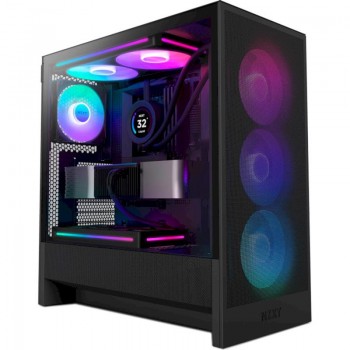 Корпус NZXT H5 Flow RGB Compact (CC-H52FB-R1)