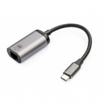 Адаптер Type-C Male to RJ45 Lan 1 Gbps Vinga (VCPATCLGB)  Type-C Male to RJ45 Lan 1 Gbps 