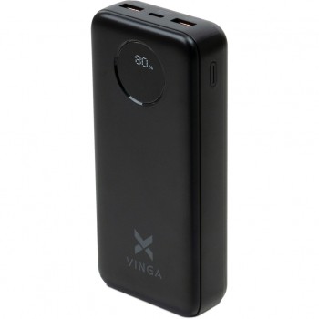 УМБ Vinga 20000 mAh 22.5W Display Black (VPBB2022)