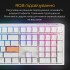 Клавіатура Ducky One 3 Cherry MX Brown RGB UA USB White (DKON2108ST-BUAPXPWWWSC1)