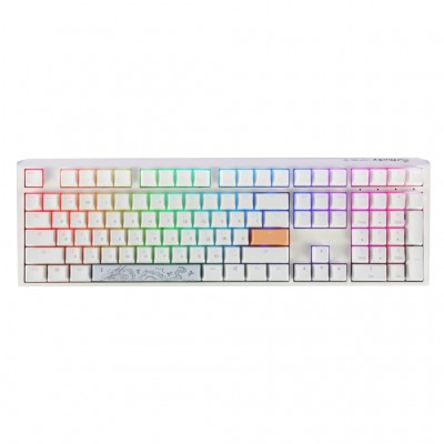 Клавіатура Ducky One 3 Cherry MX Brown RGB UA USB White (DKON2108ST-BUAPXPWWWSC1)