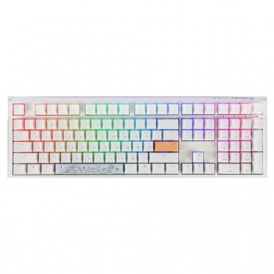 Клавіатура Ducky One 3 Cherry MX Speed Silver RGB UA USB White (DKON2108ST-PUAPXPWWWSC1)