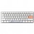 Клавіатура Ducky One 3 Mini Cherry MX Red RGB UA USB White (DKON2161ST-RUAPXPWWWSC1)