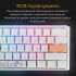 Клавіатура Ducky One 3 Mini Cherry MX Red RGB UA USB White (DKON2161ST-RUAPXPWWWSC1)