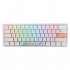 Клавіатура Ducky One 3 Mini Cherry MX Red RGB UA USB White (DKON2161ST-RUAPXPWWWSC1)