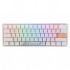 Клавіатура Ducky One 3 Mini Cherry MX Silent Red RGB UA USB White (DKON2161ST-SUAPXPWWWSC1)