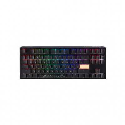 Клавіатура Ducky One 3 TKL Cherry MX Blue RGB UA USB Black (DKON2187ST-CUAPXCLAWSC1)