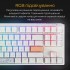 Клавіатура Ducky One 3 TKL Cherry MX Blue RGB UA USB White (DKON2187ST-CUAPXPWWWSC1)