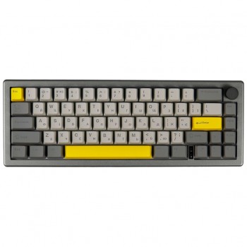 Клавіатура Epomaker EK68 65 Flamingo Switch Hot-Swap RGB Wireless/Blue (EK68-B-F)