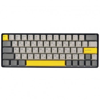 Клавіатура Epomaker EP64 60 Mulan Switch Hot-Swap RGB Wireless/Bluetoo (EP64-B-M)