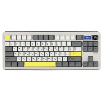 Клавіатура Epomaker Shadow-S TKL Mulan Switch Hot-Swap LCD Screen RGB (SHS-W-M)