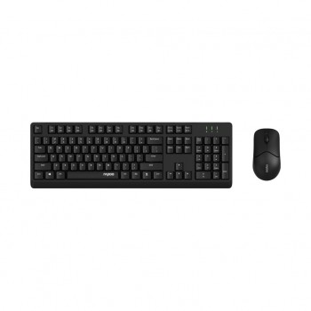 Комплект (клавіатура, миша) Rapoo X1500S Wireless Black (X1500S Black)