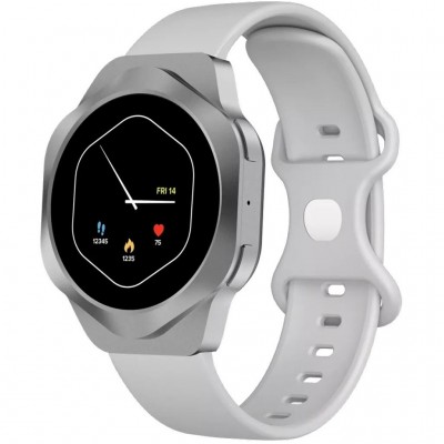 Смарт-годинник Canyon Hexagon SW-88 BT-CALL Silver (CNS-SW88SS)