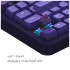 Клавіатура Dark Project ALU87 Celestial ABS RGB Mech G3MS Voidstone Violet (DPKB_CELESTIAL_87_ANSI_UA)