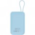 УМБ Canyon 10000mAh OnPower 101 PD/22.5W built-in cable Blue (CNS-CPB101BL)