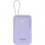 УМБ Canyon 10000mAh OnPower 101 PD/22.5W built-in cable Purpl (CNS-CPB101PU)