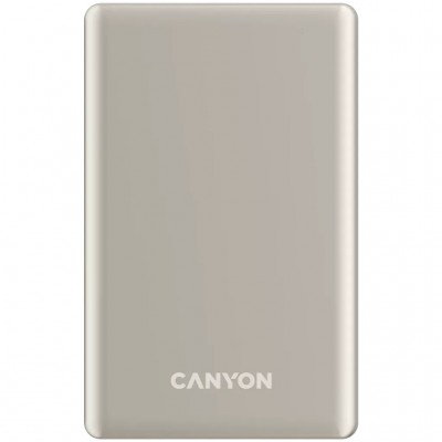 УМБ Canyon 5000mAh OnPower 505 slim Magsafe PD/20W Beige (CNS-CPB505BE)