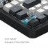 Клавіатура Dark Project ALU87 Bushido ABS RGB Mech G3MS Moonstone Black/Wh (DPKB_BUSHIDO_87_ANSI_UA)