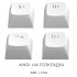 Клавіатура Dark Project ALU87 Daylight ABS RGB Mech G3MS Zircon White/Grey (DPKB_DAYLIGHT_87_ANSI_UA)