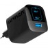 Зарядний пристрій Anker PowerPort 336 Black, 67 W, 2xUSB Type-C, USB (A2674G11)