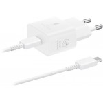 Зарядний пристрій Samsung EP-T2510XWEGEU White, 25W + кабель USB Type-C