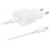 Зарядний пристрій Samsung EP-T2510XWEGEU White, 25W + кабель USB Type-C