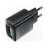 Зарядний пристрій USB-A 20W + Type-C cable A90 Fast Charger Black Acefast (6974316280064)