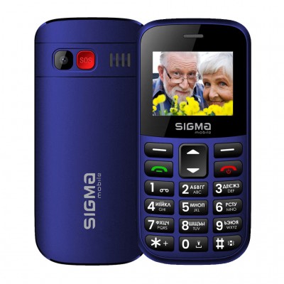 Мобільний телефон Sigma Comfort 50 EASY TYPE-C Blue (4827798585238)