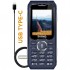 Мобільний телефон Sigma X-style 341 BRO Type-C Blue (4827798368428)