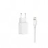 Зарядний пристрій XO L35D 2USB / 2.1А + Lightning white (XO-L35-LGHT)