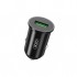 Зарядний пристрій XO TZ12 QC3.0 (1USB/18W) + USB - Type-C Black (XO-TZ12-BK)
