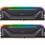 Пам'ять DDR5 32GB (2x16GB) 5600 MHz NOX RGB Black Apacer AH5U32G56C522NBAA-2
