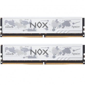 Пам'ять DDR5 32GB (2x16GB) 6000 MHz NOX White Apacer AH5U32G60C622MWAA-2