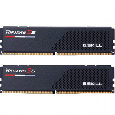 Пам'ять DDR5 96GB (2x48GB) 5600 MHz Ripjaws S5 Matte Black G.Skill F5-5600J4040D48GX2-RS5K