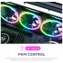 Вентилятор NZXT F120RGB Duo-120mm Dual-sideRGB Fan-Tripl (RF-D12TF-B1)