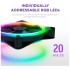 Вентилятор NZXT F120RGB Duo-120mm Dual-sideRGB Fan-Tripl (RF-D12TF-B1)