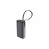 УМБ Acefast 10000mAh 30W PD USB-C witch cable, USB-A, Li-Pol, M7 Black