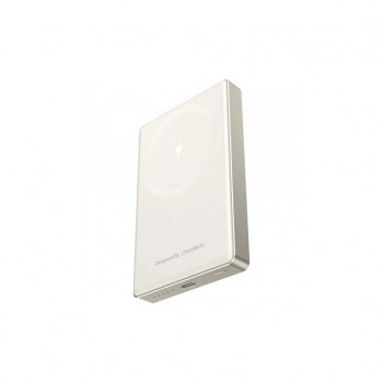 УМБ Choetech Magnetic Wireless 10000mAh 20W PD Qi-15W USB-C In/Out Ultra-thin Beige