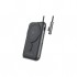 УМБ Choetech Magnetic Wireless 10000mAh 20W PD USB-C In/Out,Qi-15W,build-in cabel Black