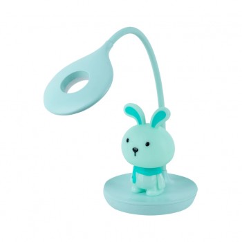 Настільна лампа Kite Bunny LED з акумулятором, зелена (K24-492-1-4)